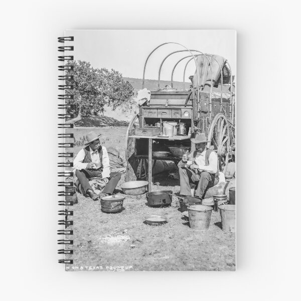 Item preview, Chuckwagon Meal During Cattle Roundup c. 1899 designed and sold by Daniel Hagerman.