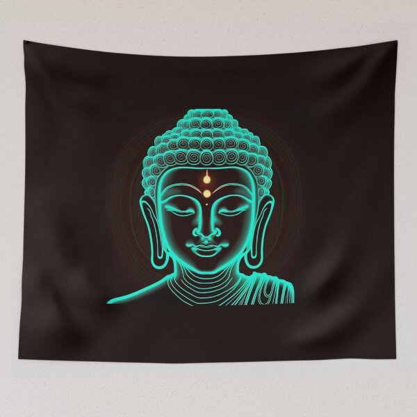 Item preview, Discover Unique AI-Generated Buddha Designs on Redbubble designed and sold by RetComly.