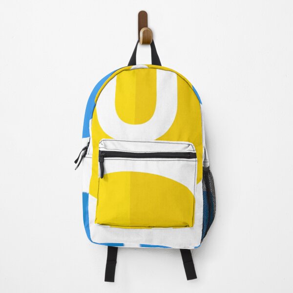 Item preview, yellow and blue. icon. circles. ua. letters designed and sold by Daria-design.