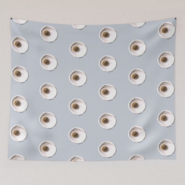 Item preview, Aesthetic Egg Dude, Light Blue Grey, Gray, v15 | lilsboobthangs designed and sold by lilsboobthangs.