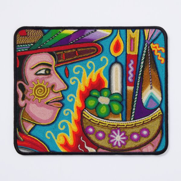 Item preview, Mexican huichol shaman marakame wixarika designed and sold by aramara-huichol.