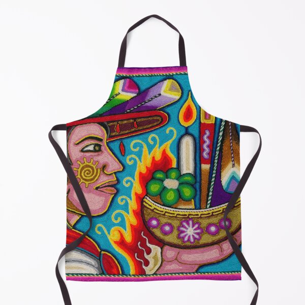 Item preview, Mexican huichol shaman marakame wixarika designed and sold by aramara-huichol.