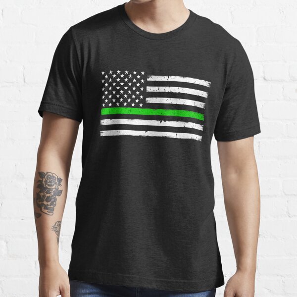 THIN GREEN LINE PARK RANGER FLAG\