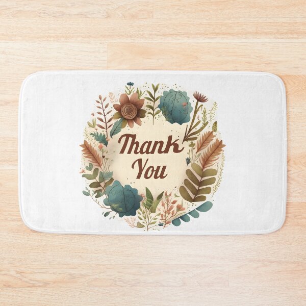 Item preview, Thank You Flowers Boho Sticker designed and sold by lugillustration.