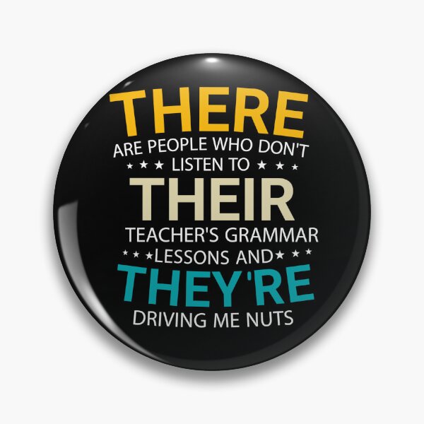Item preview, There, their and they are  designed and sold by fattim3.