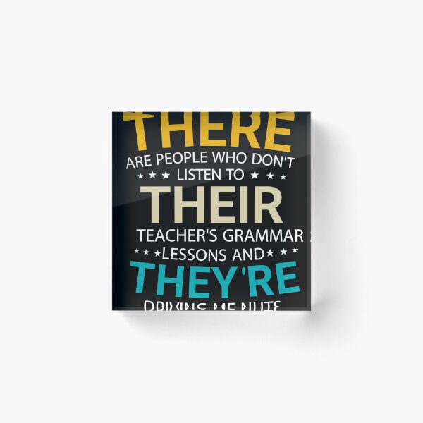 Item preview, There, their and they are  designed and sold by fattim3.