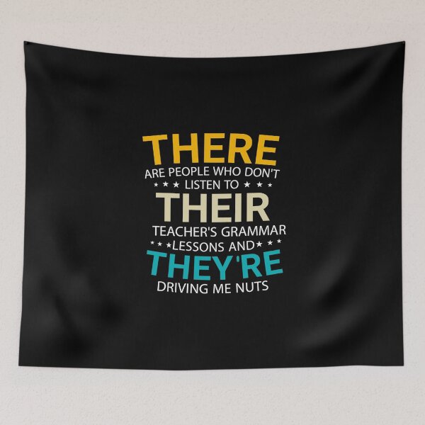 Item preview, There, their and they are  designed and sold by fattim3.