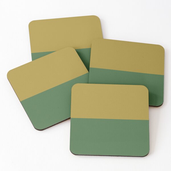 Item preview, Green Yellow Color Blocks designed and sold by KGoPrintables.