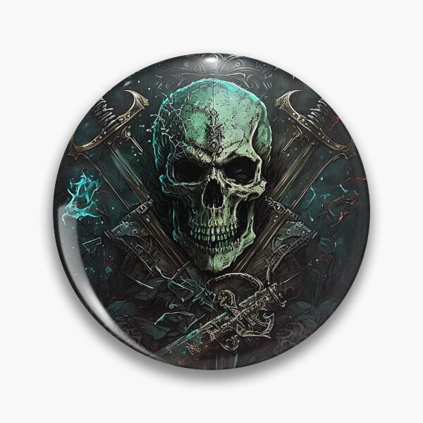 Item preview, Skull and Crossed swords designed and sold by bobbobroberts.