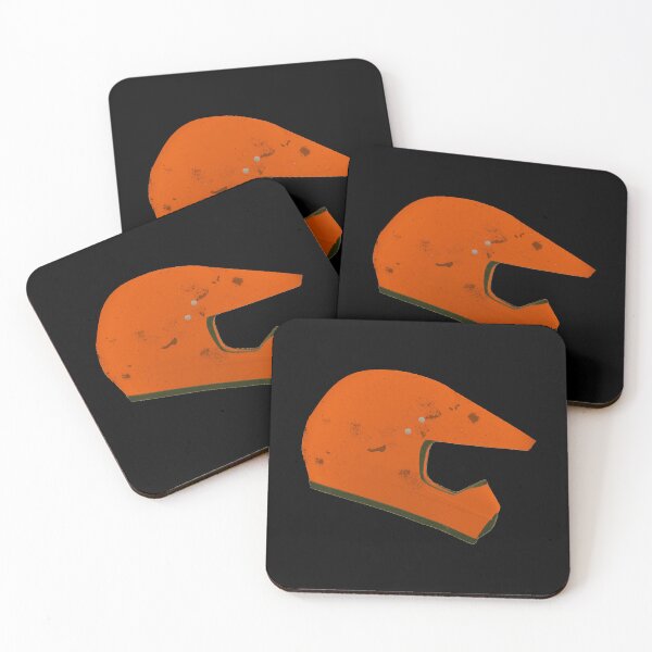 Item preview, Motocross Bike Helmet - Orange designed and sold by PeterADesign.