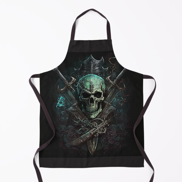 Item preview, Skull and Crossed swords designed and sold by bobbobroberts.