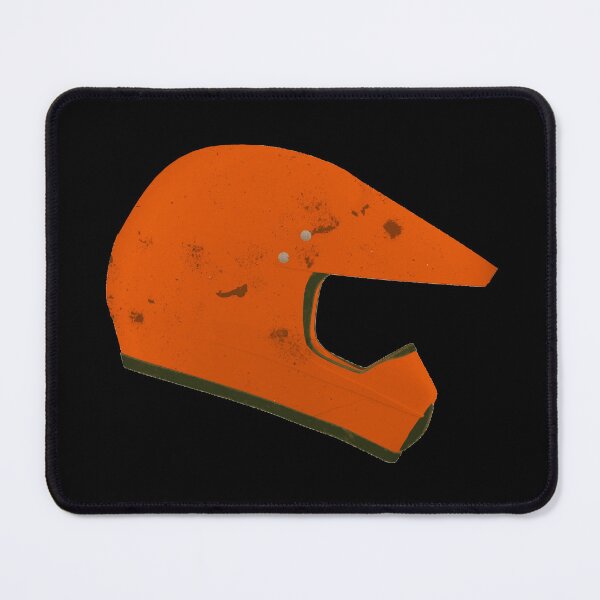 Item preview, Motocross Bike Helmet - Orange designed and sold by PeterADesign.