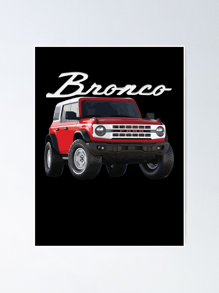 Ford Bronco Heritage edition Robin's Egg blue Ford Bronco MURICA SUV sport  truck Essential T-Shirt for Sale by cowtownCOWBOY