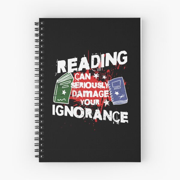 Item preview, Reading Can Seriously Damage Your Ignorance designed and sold by Betsytiptoe.