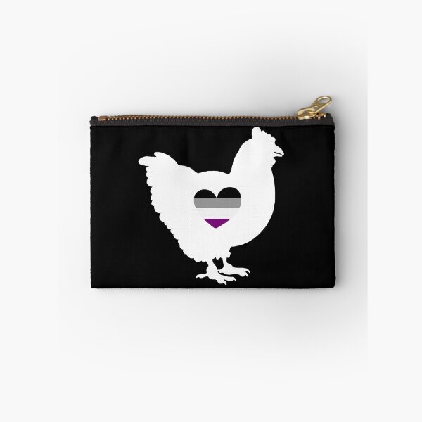 Item preview, Asexual Chicken Lover - LGBTQ Asexual Flag Heart 03 designed and sold by Puddmuppy.