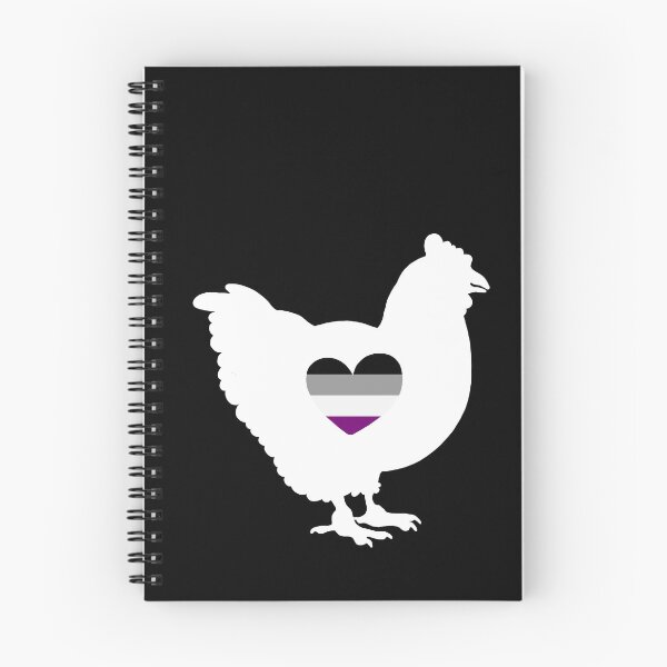 Item preview, Asexual Chicken Lover - LGBTQ Asexual Flag Heart 03 designed and sold by Puddmuppy.