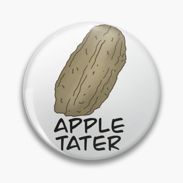 Item preview, Apple Tater Buzzfeed Unsolved Inspired Print Sticker designed and sold by veeebles.