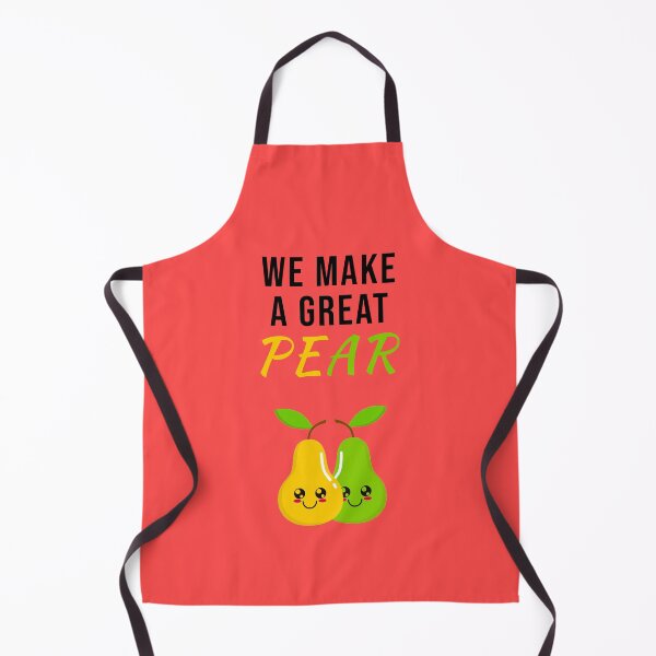 Item preview, We Make a Great Pear (We Make a Great Pair) - Food Word Pun designed and sold by Graham Baitson.