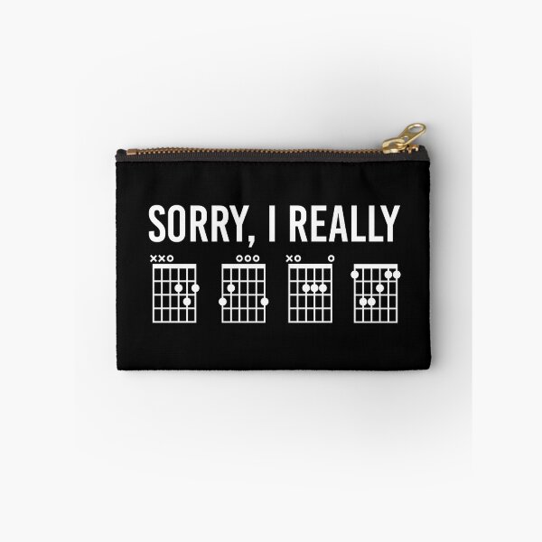 Item preview, Sorry, I really DGAF Funny Guitar Chords Guitar Player Gifts | Funny Hidden Message Music Humor Gift designed and sold by Violet Treasures.