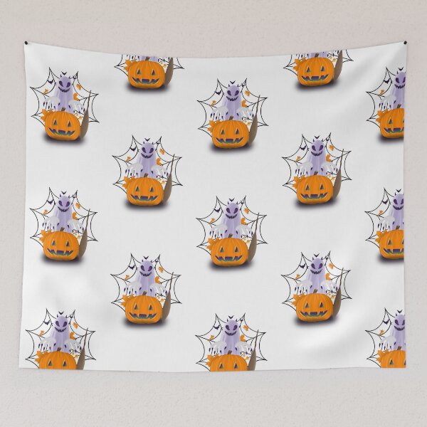 Item preview, Halloween Ghost Pumpkin Bash designed and sold by Destinyb0nd.