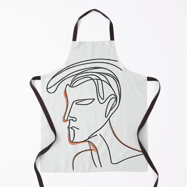 Aperçu de l'œuvre Minimalist Line Art of a Man for Tshirt and Sticker créée et vendue par DafGole.