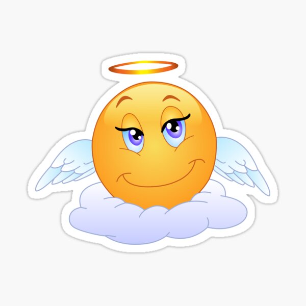Stickers sur le thème Angel Emoji | Redbubble