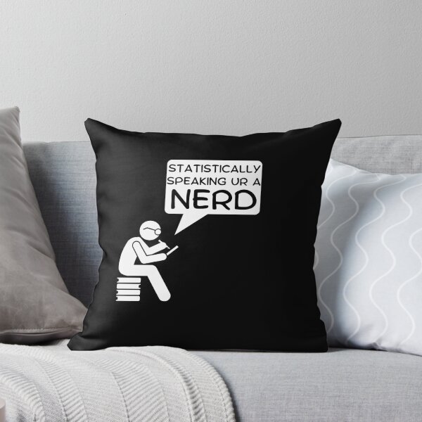 Item preview, Statistically Speaking Nerd Cartoon Design designed and sold by SimpliText.