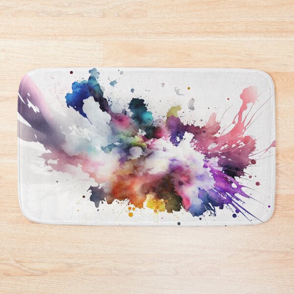 Item preview, Radiant Explosion: Abstract Watercolor Smoke Painting designed and sold by maninthebox1.