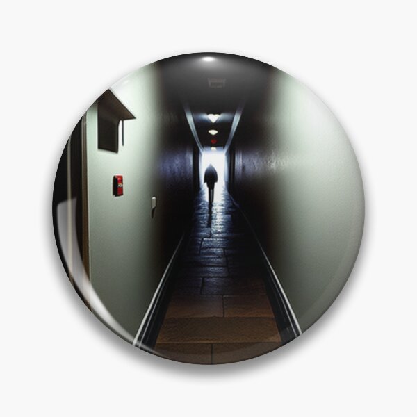 Item preview, Painting Of A Dark Figure In A Corridor designed and sold by DEDDesign.