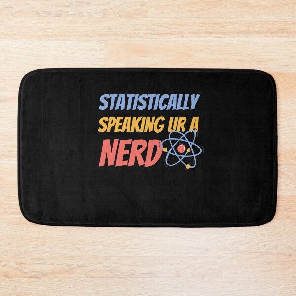 Item preview, Statistically Speaking Nerd Cartoon Design designed and sold by SimpliText.