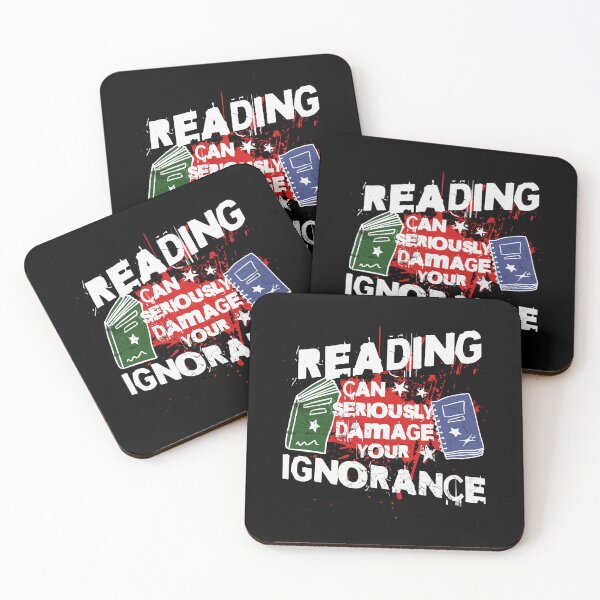 Item preview, Reading Can Seriously Damage Your Ignorance designed and sold by Betsytiptoe.