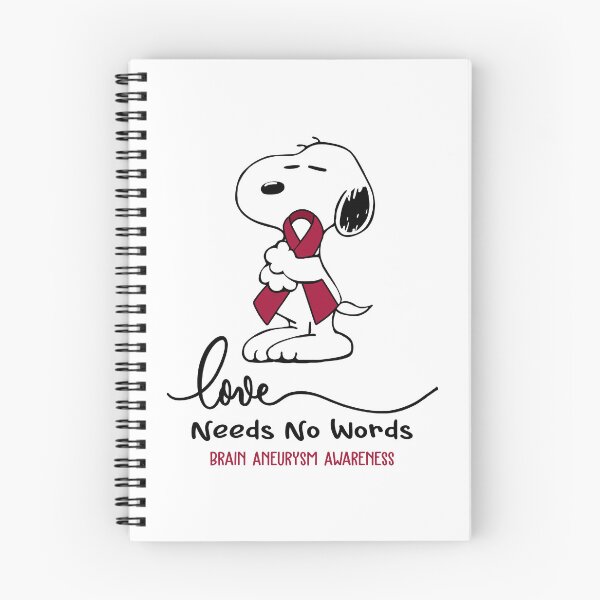 Item preview, Brain Aneurysm Awareness - LOVE NEEDS NO WORDS designed and sold by Elise-Chapman.