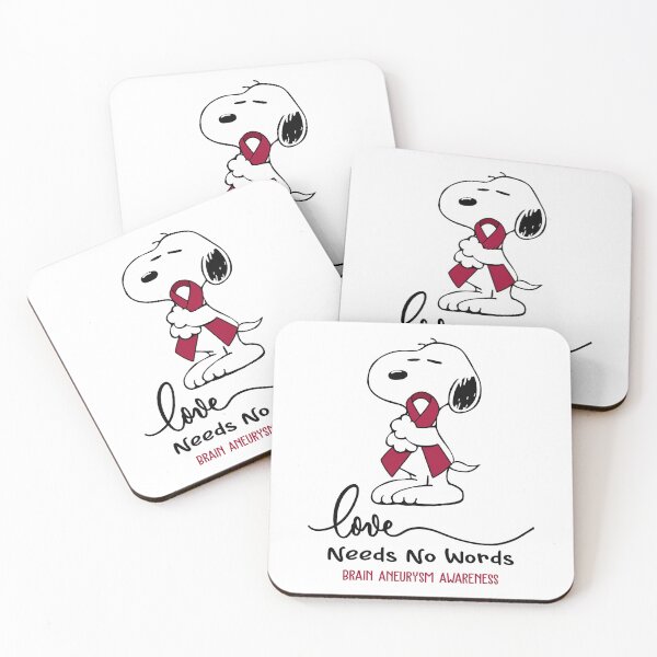 Item preview, Brain Aneurysm Awareness - LOVE NEEDS NO WORDS designed and sold by Elise-Chapman.