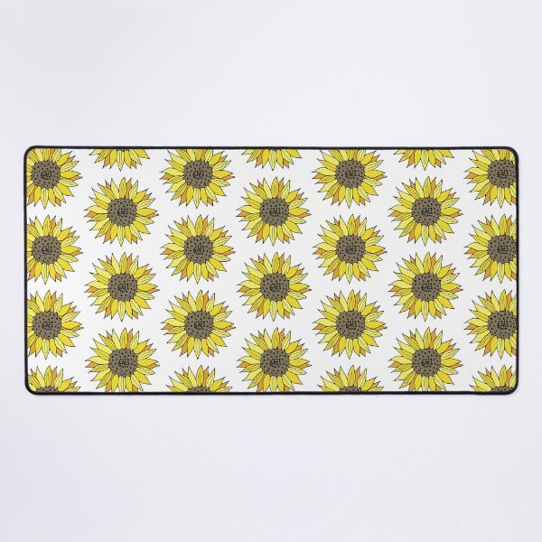 Item preview, Yellow Happy Sunflower Illustration designed and sold by CJAura by Claire Jane Johnson.