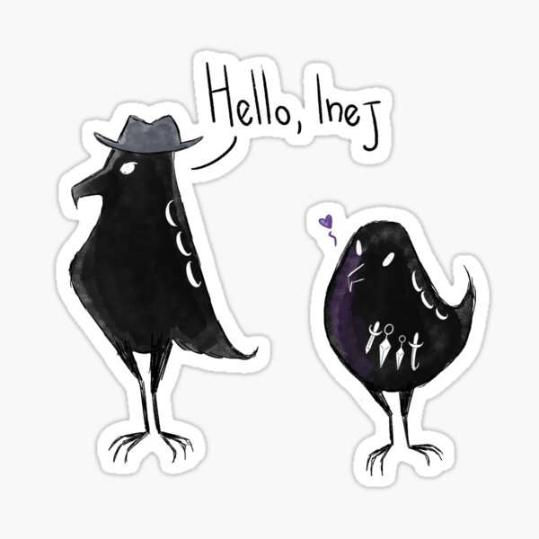 Item preview, Hallo, Inej designed and sold by marvinthecrow.