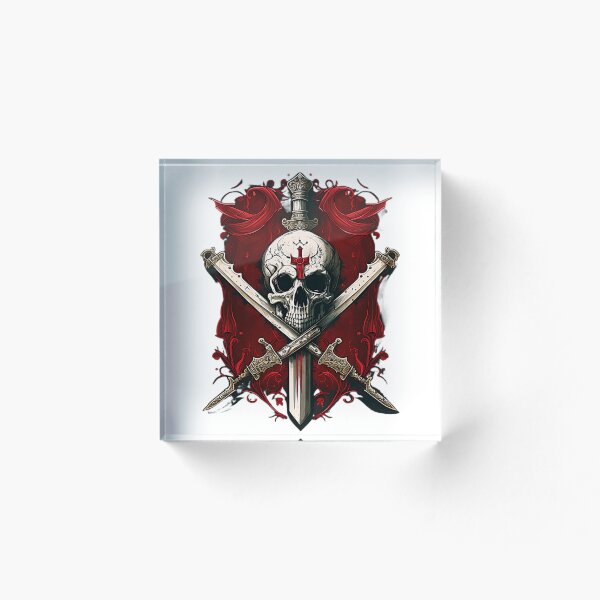 Item preview, Templar Skull  = ish designed and sold by bobbobroberts.