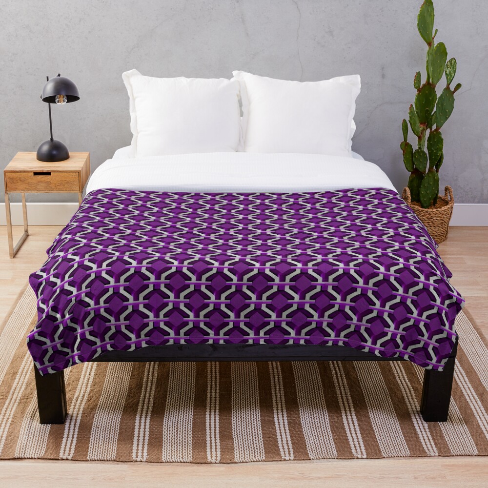 Item preview, Throw Blanket designed and sold by QuikiPatterns.