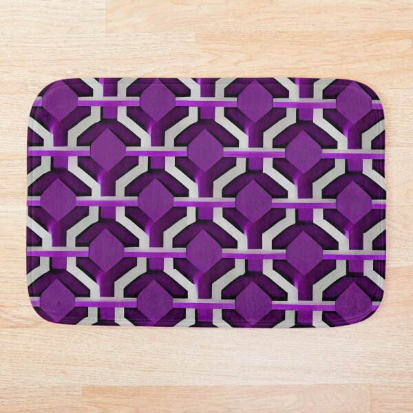 Item preview, fuchsia geometric pattern designed and sold by QuikiPatterns.