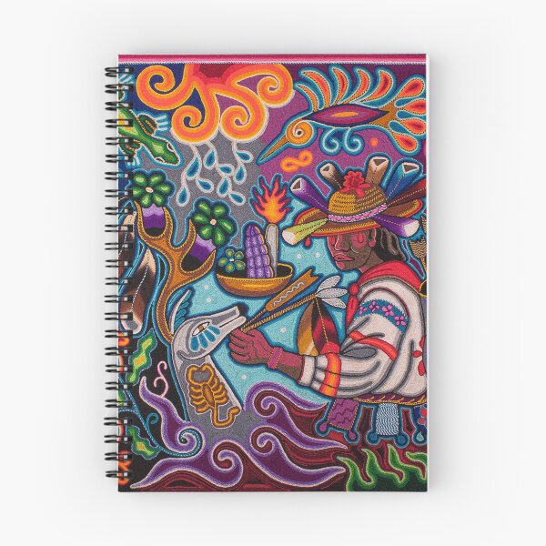 Item preview, mexican huichol shaman deer hunter designed and sold by aramara-huichol.