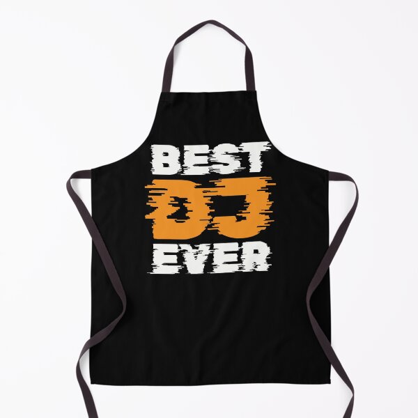 Item preview, Best DJ ever, glitchy text design, cool funny gift for dj, deejay, disc jockey designed and sold by wondertree.