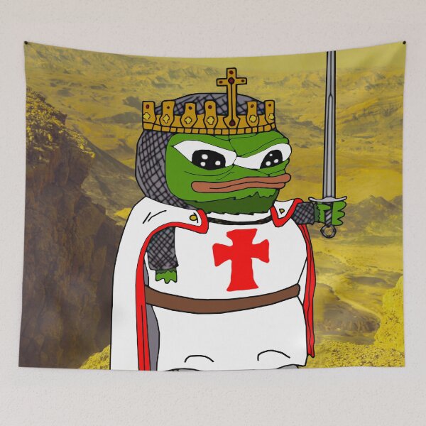 Item preview, Pepe Knight's Templar Apu designed and sold by Slav-Art.