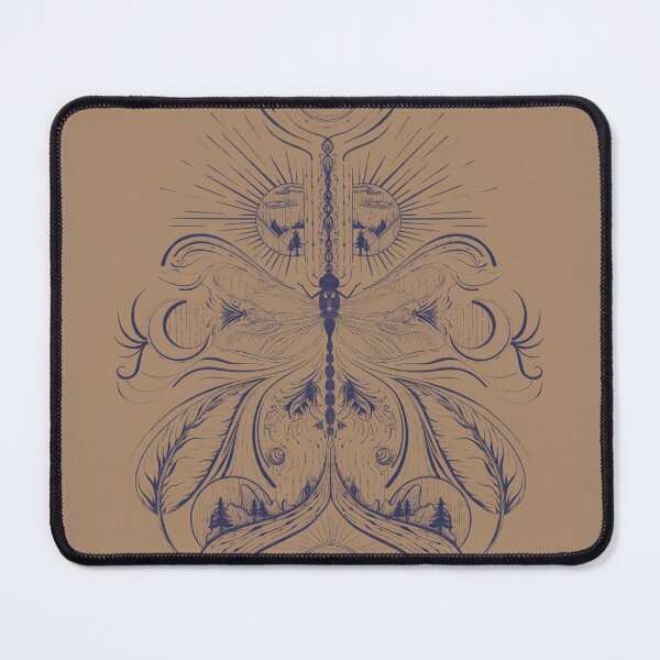 Item preview, Dragonfly motif designed and sold by AYA ..