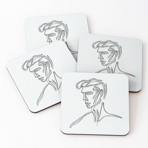 Item preview, Sleek Line Art of a Man for Tshirt and Sticker designed and sold by DafGole.
