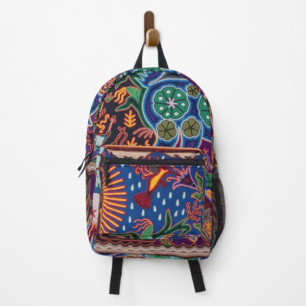 Item preview, blue deer huichol mexican art designed and sold by aramara-huichol.