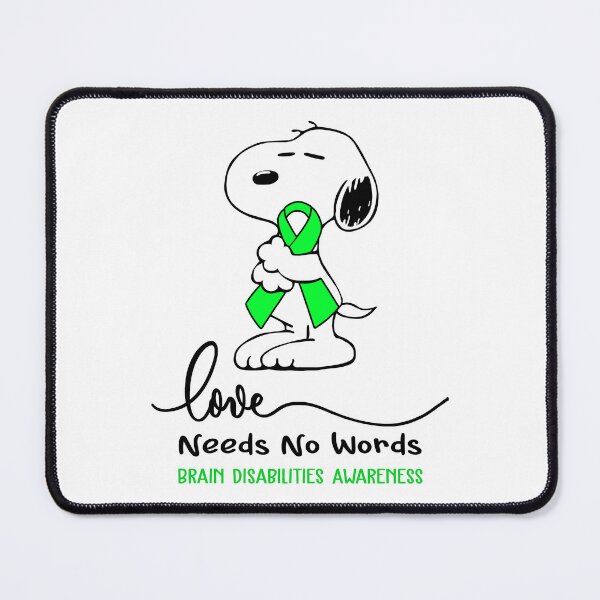 Item preview, Brain Disabilities Awareness - LOVE NEEDS NO WORDS designed and sold by Elise-Chapman.