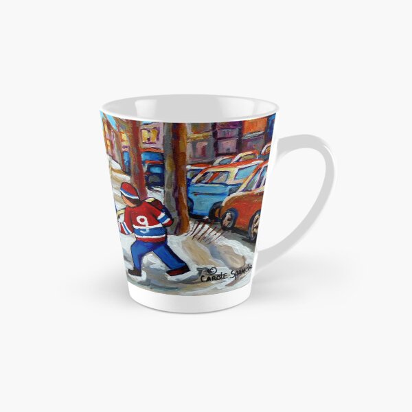 Item preview, WINTER IN THE RCITY STREET HOCKEY CANADIAN PAINTING MONTREAL SNOW SCENE CAROLE SPANDAU QUEBEC ARTIST designed and sold by Carole  Spandau.