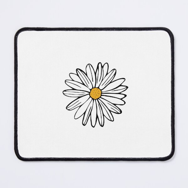 Item preview, Simple White Daisy Illustration designed and sold by CJAura by Claire Jane Johnson.