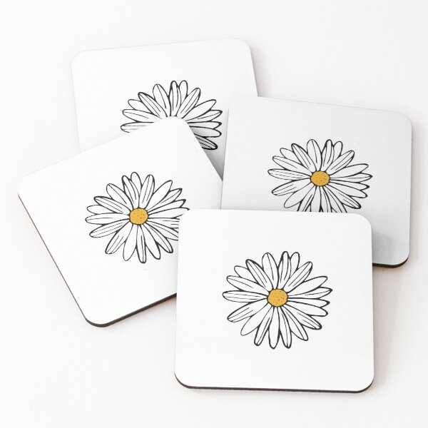 Item preview, Simple White Daisy Illustration designed and sold by CJAura by Claire Jane Johnson.