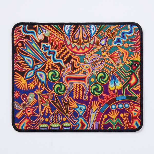 Item preview, Huichol party mexican shaman deer wixarika designed and sold by aramara-huichol.
