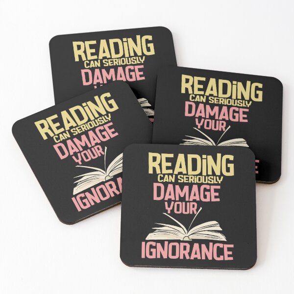 Item preview, Reading Can Seriously Damage Your Ignorance designed and sold by Betsytiptoe.